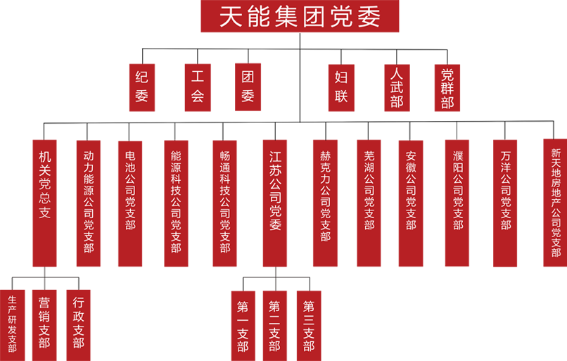 GA黄金甲建团党委组织架构